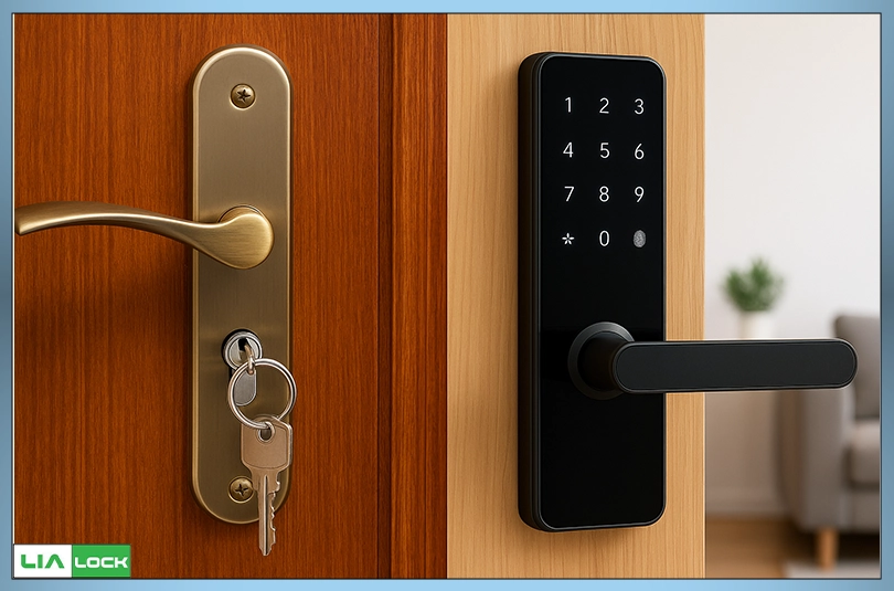 مزایای دستگیره هوشمند نسبت به قفل سنتی