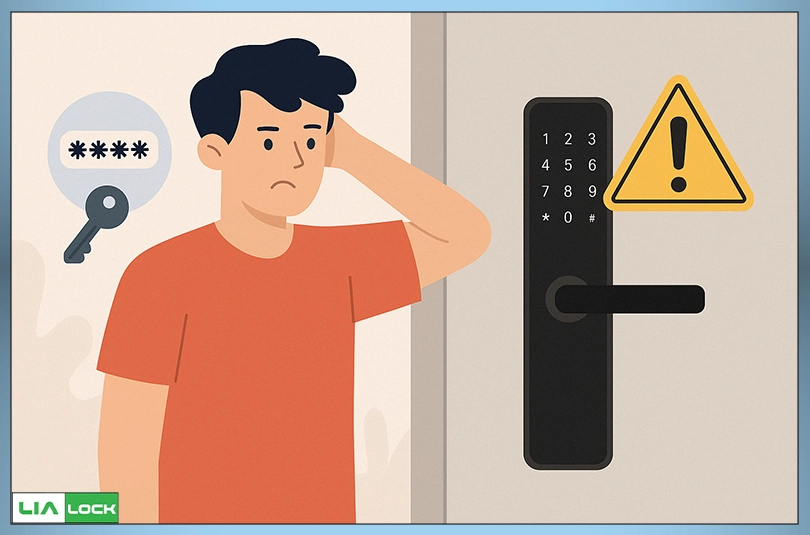 اشتباهات رایج کاربران در حفظ امنیت قفل دیجیتال