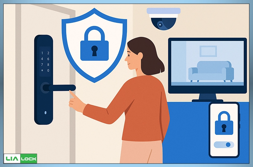 راهکارهای افزایش امنیت دستگیره هوشمند در خانه