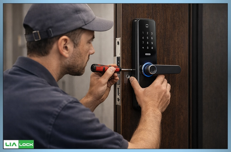 نصب دستگیره هوشمند اثر انگشتی و بررسی هزینه نصب در کنار قیمت محصول