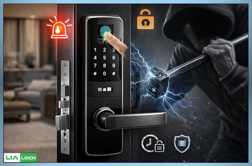 ویژگی‌های کلیدی دستگیره دیجیتال ضد سرقت