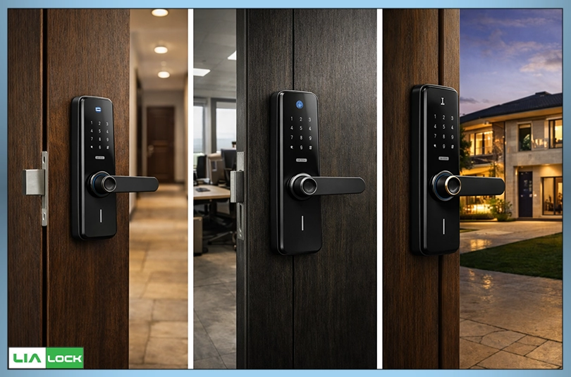 قیمت دستگیره هوشمند اثر انگشتی برای آپارتمان، دفتر کار و ویلا