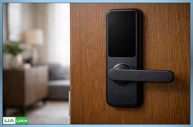 وضعیت قفل دیجیتال در زمان اتمام کامل باتری بدون باز یا قفل شدن ناگهانی