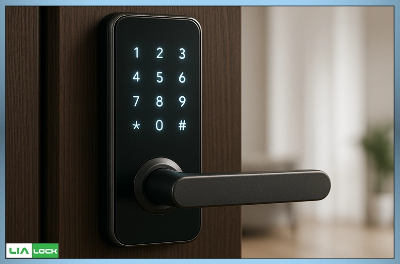 دستگیره هوشمند رمزی با صفحه کلید دیجیتال برای کنترل دسترسی
