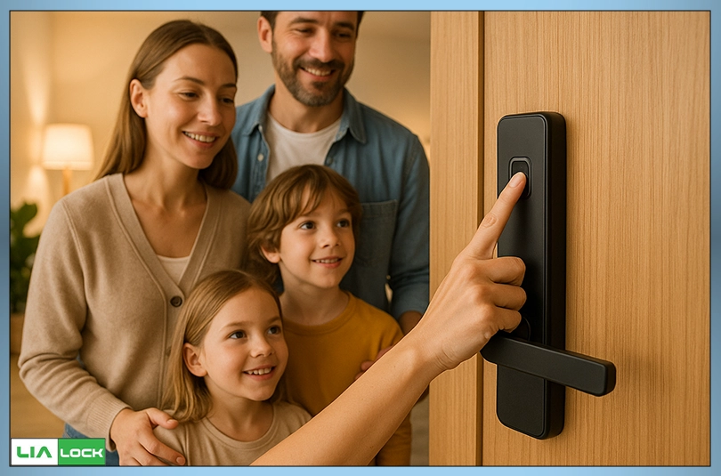 استفاده از دستگیره هوشمند اثر انگشتی به عنوان بهترین دستگیره هوشمند برای منزل