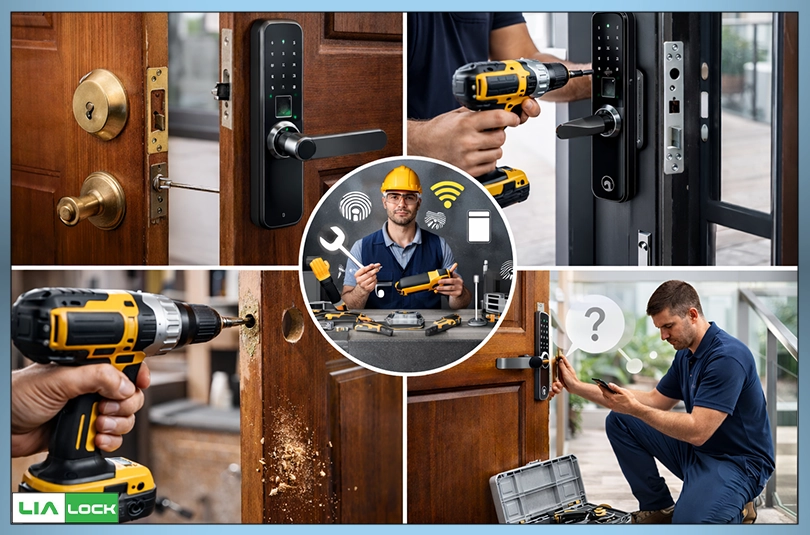 عوامل مؤثر بر هزینه نصب دستگیره هوشمند